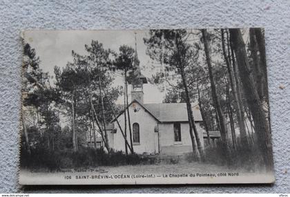 F432, Saint Brevin l'océan, la chapelle du Pointeau, côté Nord, Loire atlantique 44