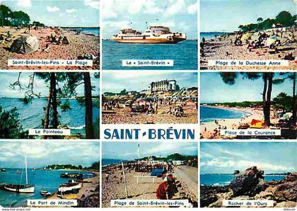44 - Saint Brévin les Pins - Multivues - Plage - Le Bac - Bateaux - CPM - Voir Scans Recto-Verso
