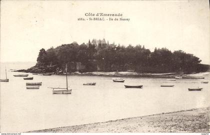 CPA Saint Briac Ile Du Nessey