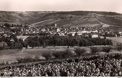 saint bris le vineux - vue générale du village