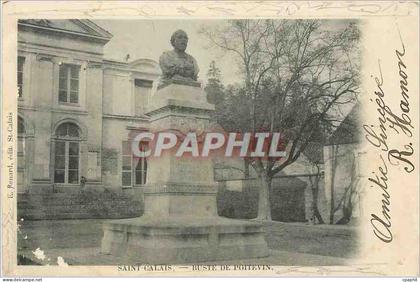 CPA Saint Calais Buste de Poitevin