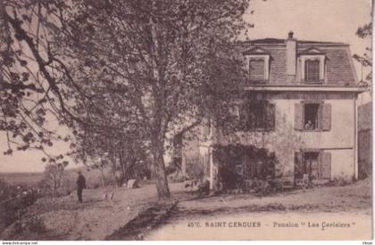 SAINT CERGUES(PENSION LES CERISIERS)