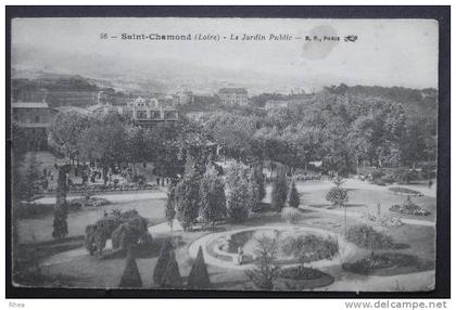 42 Saint-Chamond jardin public    D42D  K42207K  C42207C RH052836