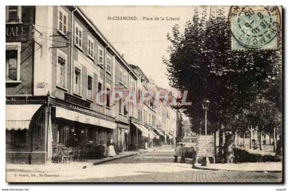 Saint Chamond - Place de la Liberte - CPA
