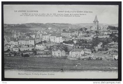 48 Saint-Chély-d'Apcher SAINT-CHELY-D'APCHER (Côté Est) La Tour qui se trouve au milie D48D K48140K C48140C RH004884