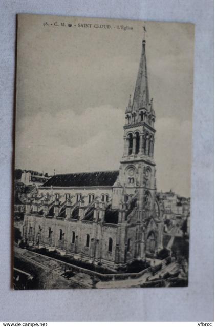Saint Cloud, l'église, Hauts de Seine 92
