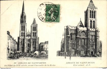 CPA Saint Denis Abbaye