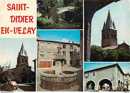 Carte Postale - 43 - Saint Didier en Velay - Multivues - Eglise - Automobiles - CPM - Voir Scans Recto-Verso - Poscard -