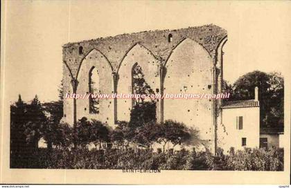 CPA Saint EMilion la grande muraille Restes d'un couvent de dominicains