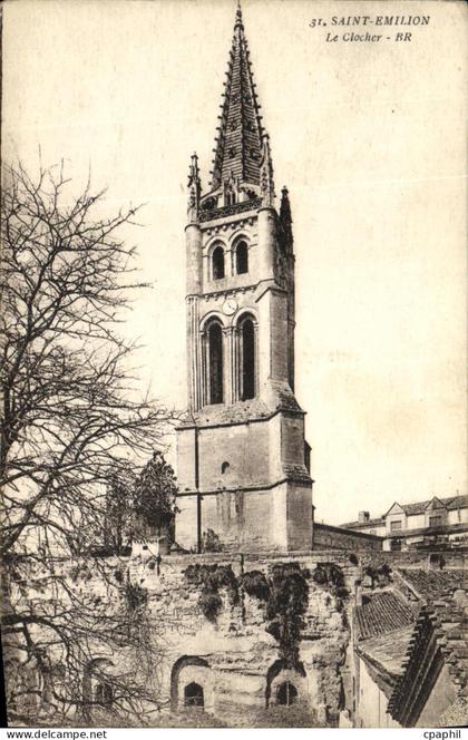 CPA Saint Emilion Le Clocher
