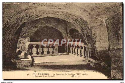 Saint Emilion - La Grotte de Saint Emilion CPA