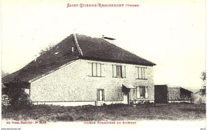 Carte postale ancienne de MAISON FORESTIERE du SAINT MONT ( St ETIENNE de REMIREMONT )