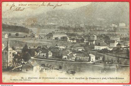 Environs de Remiremont - Casernes du 5ème Bataillon de Chasseurs à Pied, à Saint-Etienne