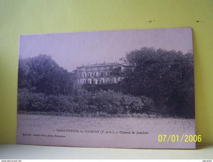 SAINT-ETIENNE-DE-TULMONT (TARN E GARONNE) CHATEAU DE JAMBELS.