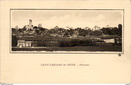 Saint Fargeau sur Seine CPA Panorama
