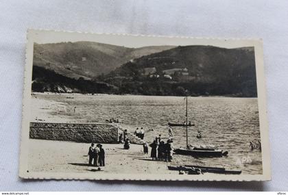 K05, Cpsm 1948, bassin de saint Ferreol, l'embarcadère, Haute Garonne 31