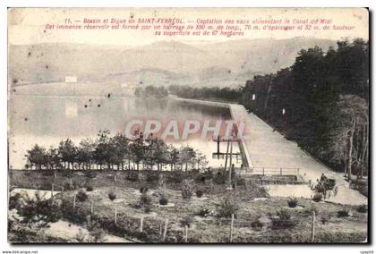 Saint Ferreol - Bassin et Digue - CPA