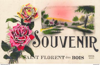 CPA Souvenir de Saint Florent des Bois-RARE      L4818