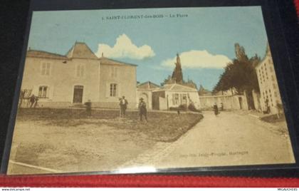 SAINT -FLORENT -DES-BOIS *-  N°1-  la place