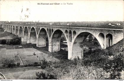 Saint Florent sur Cher - Le Viaduc - CPA