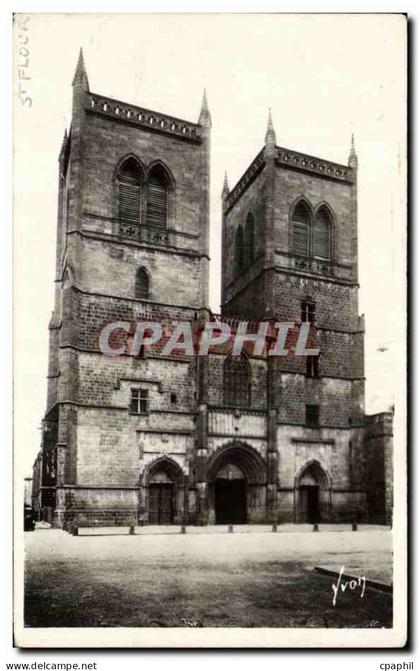 CPA Saint Flour La Cathedrale