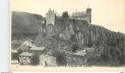 CPA Saint Flour Le Chateau du Saillians