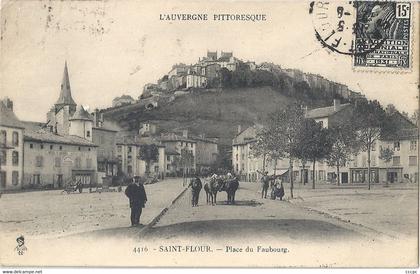 CPA Saint-Flour Place du Faubourg
