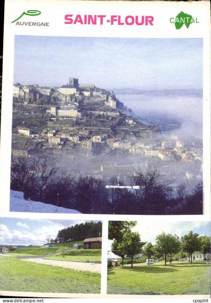 CPM Auvergne Saint Flour Cantal