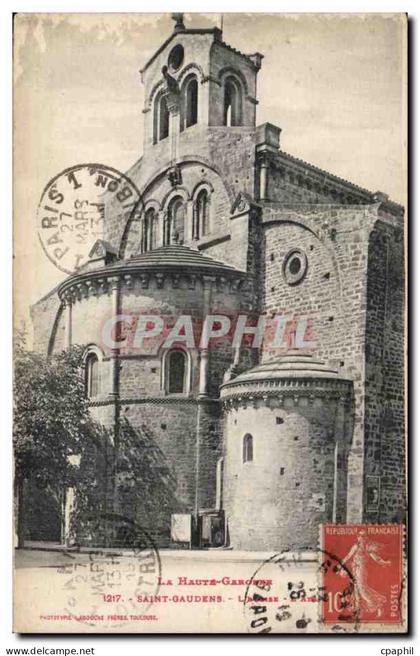 CPA Saint Gaudens L'eglise L'abside