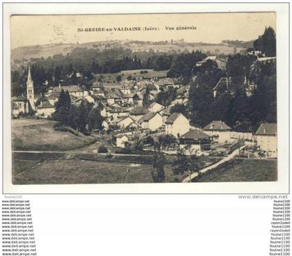 carte de SAINT GEOIRE EN VALDAINE  ( recto verso )