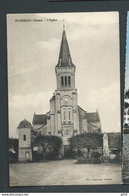 SAINT GEORGES ( VIENNE ) l'EGLISE - lax 43
