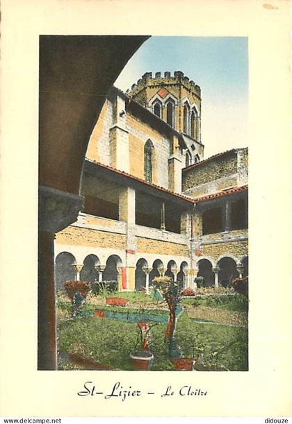Carte Postale - 09 - Saint Girons - Environs de Saint Girons - Saint Lizier - Le Cloitre - CPSM grand format - Carte Neu
