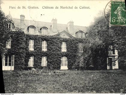 CPA Saint Gratien Chateau du Marechal de Catinat