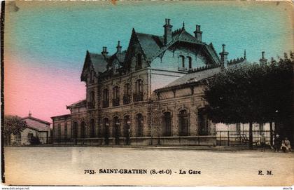 CPA Saint-Gratien La Gare FRANCE (1330516)