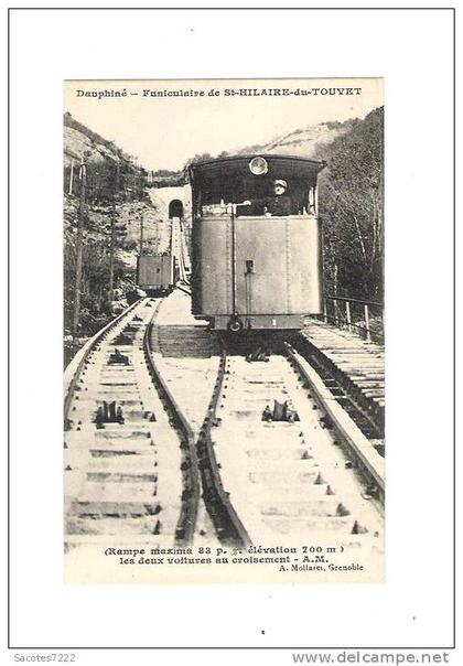Funiculaire de SAINT HILAIRE DU TOUVET