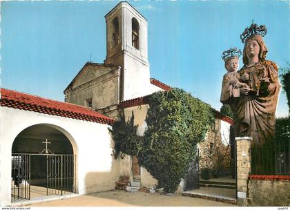 CPM Saint Jean Cap Ferrat Pointe Saint Hospice Statue de la Vierge