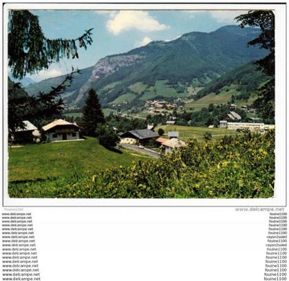 carte ( format 15 x 10,5 cm ) saint jean d' aulps ( recto verso )