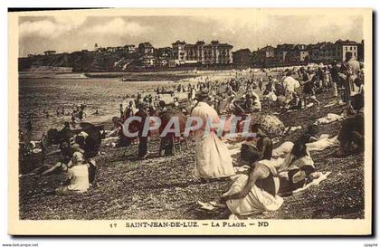CPA Saint Jean de Luz dLa Plage