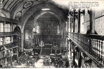 CPA Saint Jean De Luz Eglise Saint Jan Baptiste
