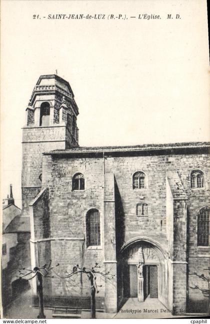 CPA Saint Jean de Luz L'Eglise