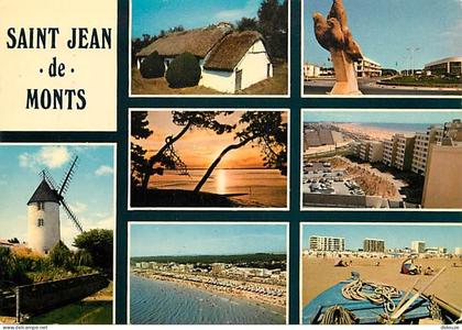 Carte Postale - 85 - Saint Jean de Monts - Multivues - Flamme Postale de Saint Jean de Monts - CPM - Voir Scans Recto-Ve