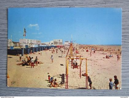 Cpa Saint Jean de Monts (85) la plage