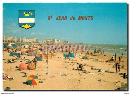 CPM Saint Jean de Monts La plage
