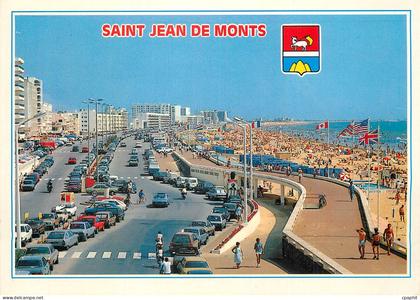 CPM Saint Jean de Monts (Vendee) l'Esplanade de la Mer et la Plage