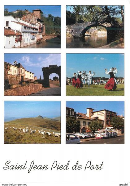 CPM Pays Basque Saint Jean Pied de Port