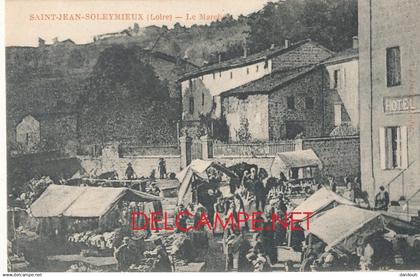 42 // SAINT JEAN SOLEYMIEUX    le marché / ANIMEE