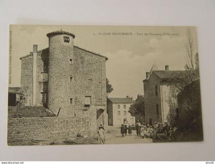 LOIRE-5-SAINT JEAN SOLEYMIEUX-TOUR DES CHASSEURS ANIMEE
