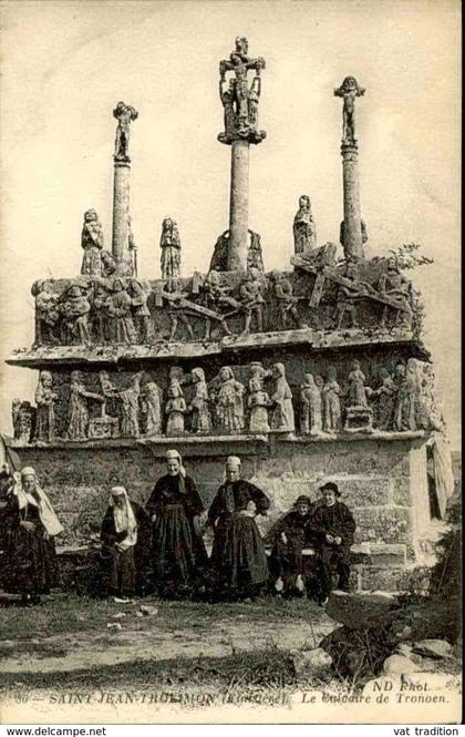 FRANCE - Carte postale - Saint Jean Trolimon - Le Calvaire de Tronoen - L 29995