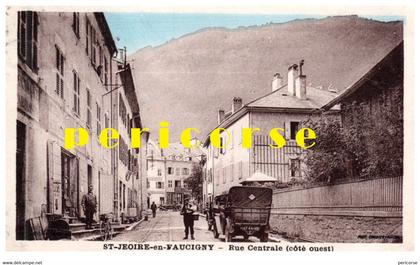 74 Saint Jeoire en Faucigny  Rue Centrale ( coté ouest)