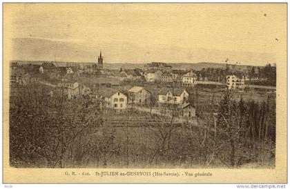 CPA (74)   SAINT    JULIEN EN GENEVOIS vue generale